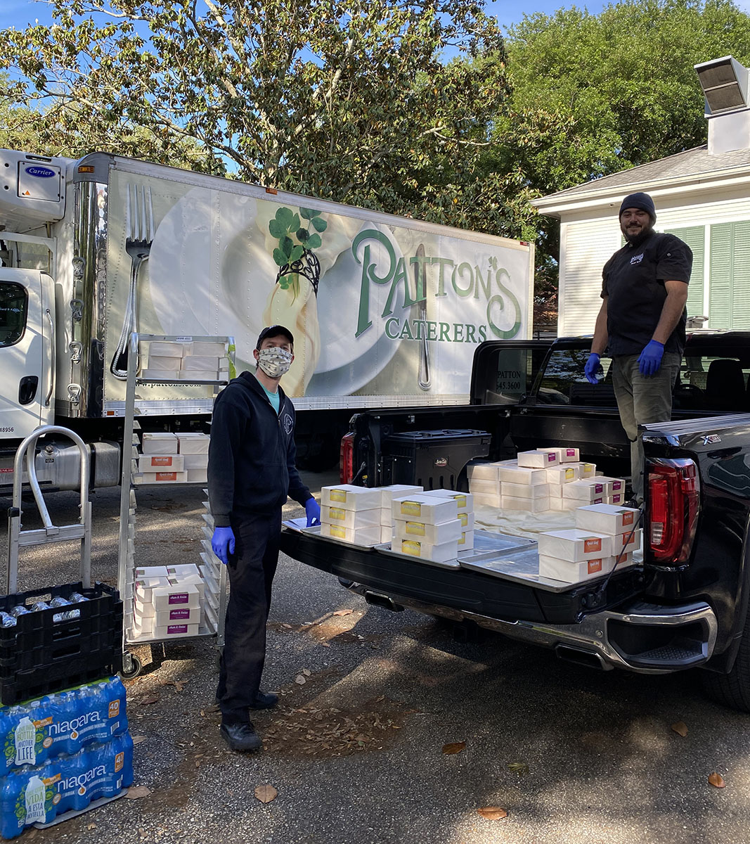 Patton's Caterers deliver meals