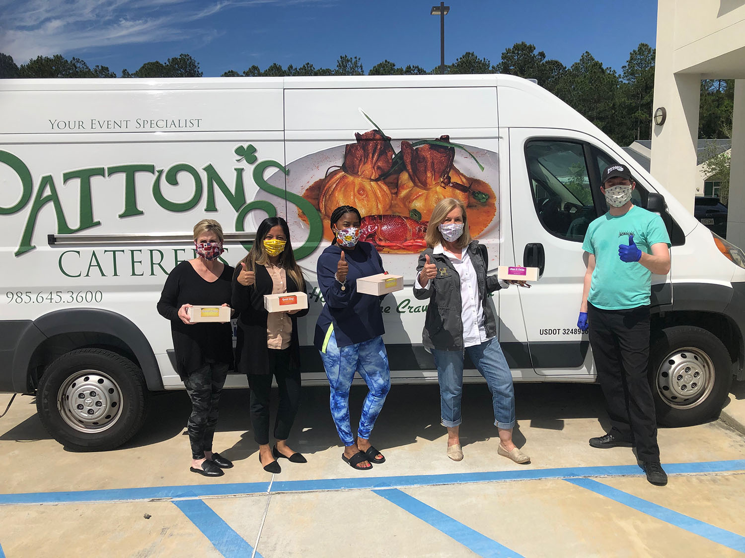 Patton's Caterers safely prepare food for local Heroes