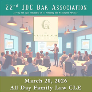 March 20, 2026 All Day Family Law CLE